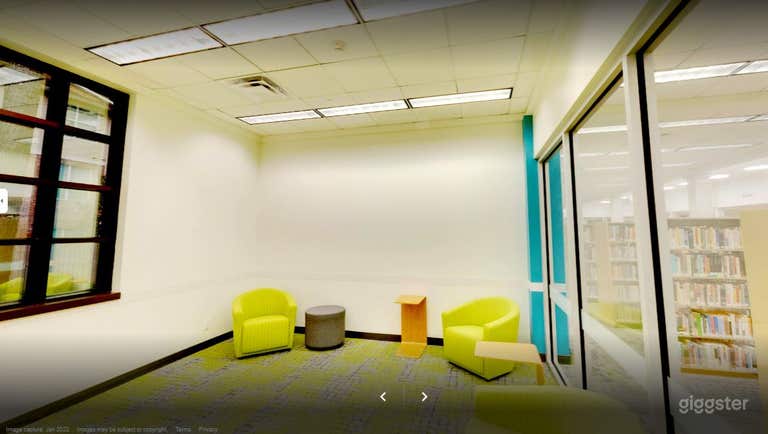  Greenery library small meeting room in Jones creek branch 