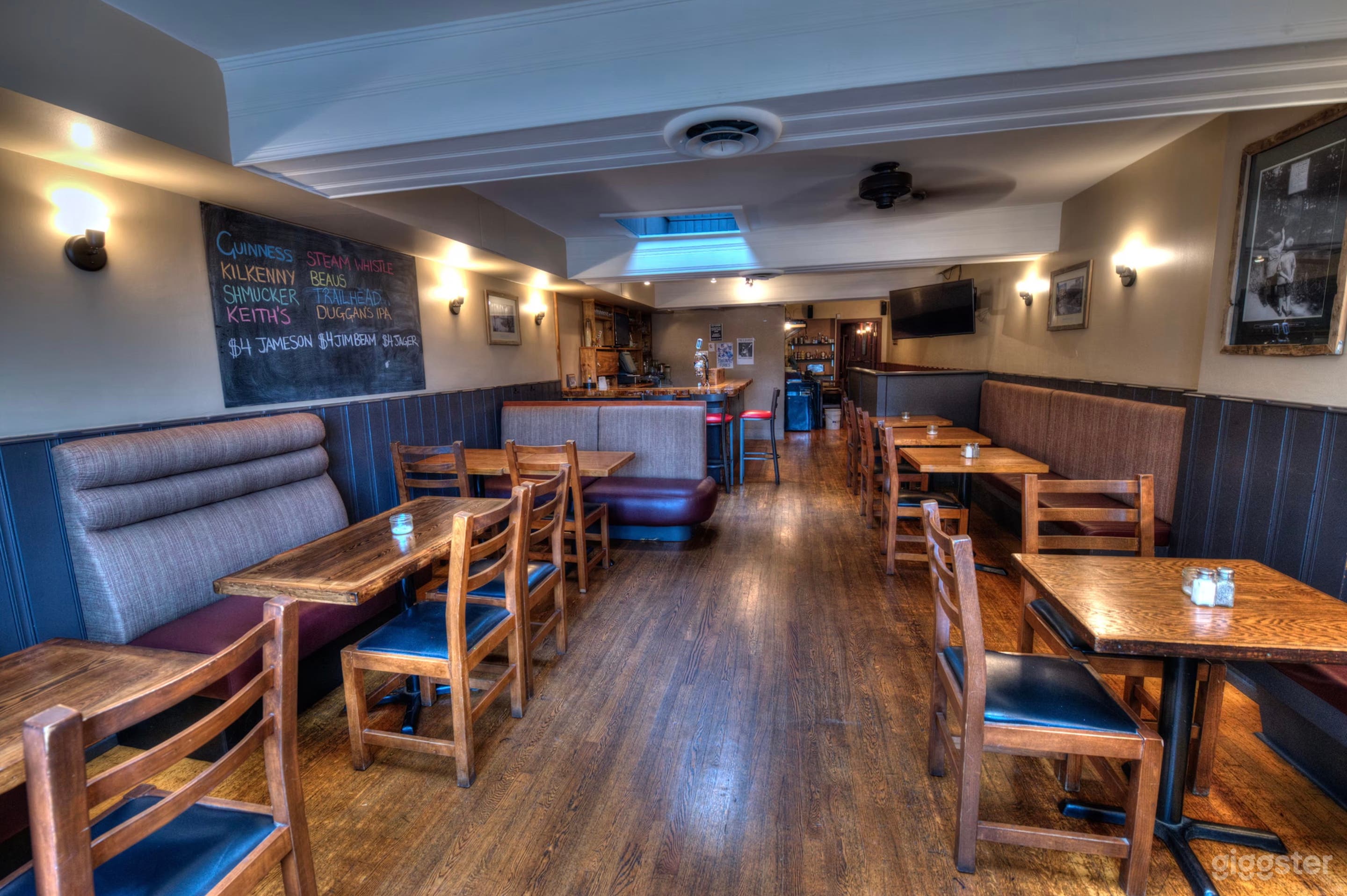 Empty Bar &amp; Front Event Space View 2  