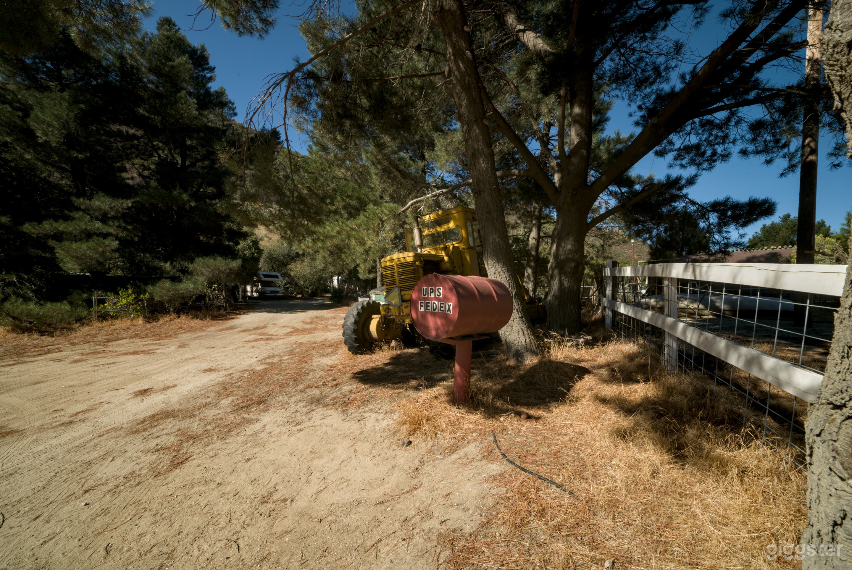 Big Yellow Grader Tractor – Rusted Ranch Relic Photo 2