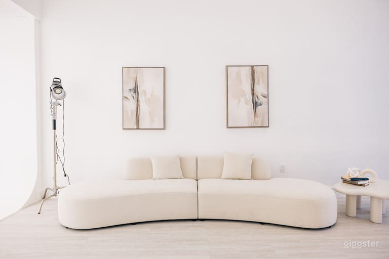  Modern Photography Studio with CYC Wall and Natural Light 