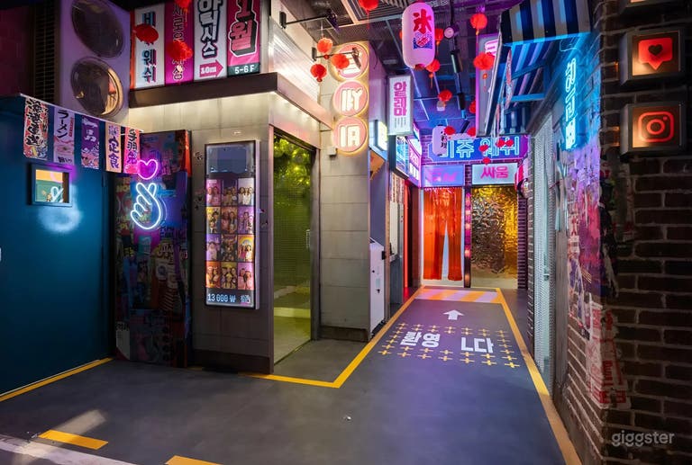  16 décors immersifs pour le cinéma & rue coréenne intérieure 
