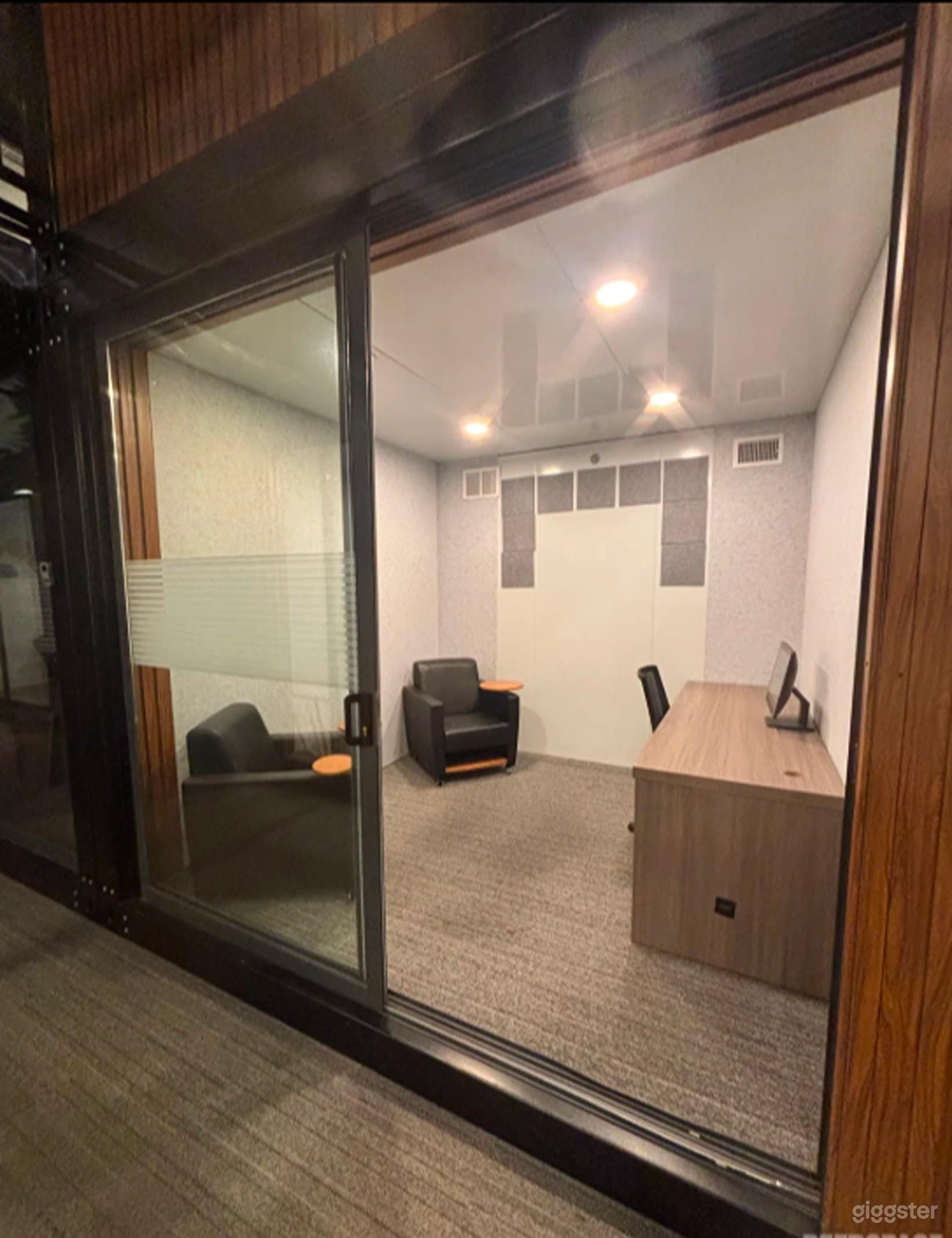 Private Shipping Container Style Office with Whiteboard Wall Photo 4