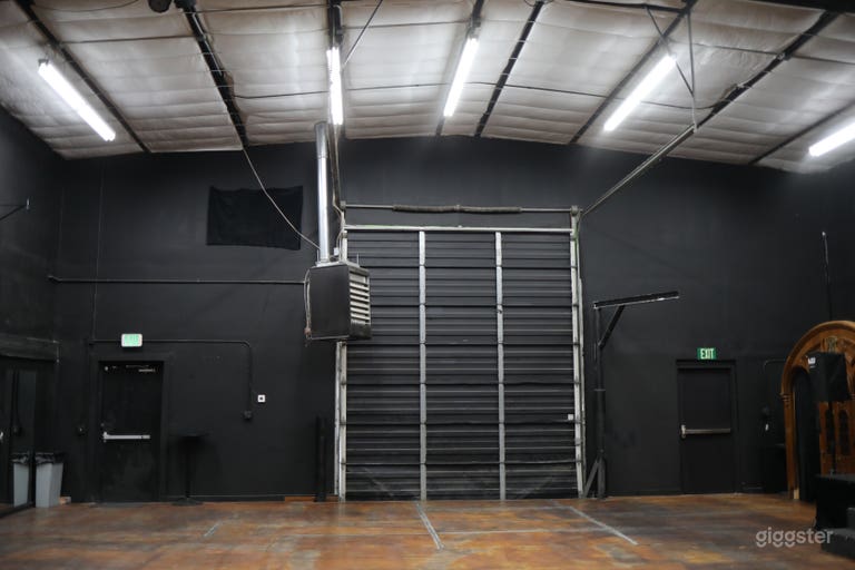  East wall with garage door 