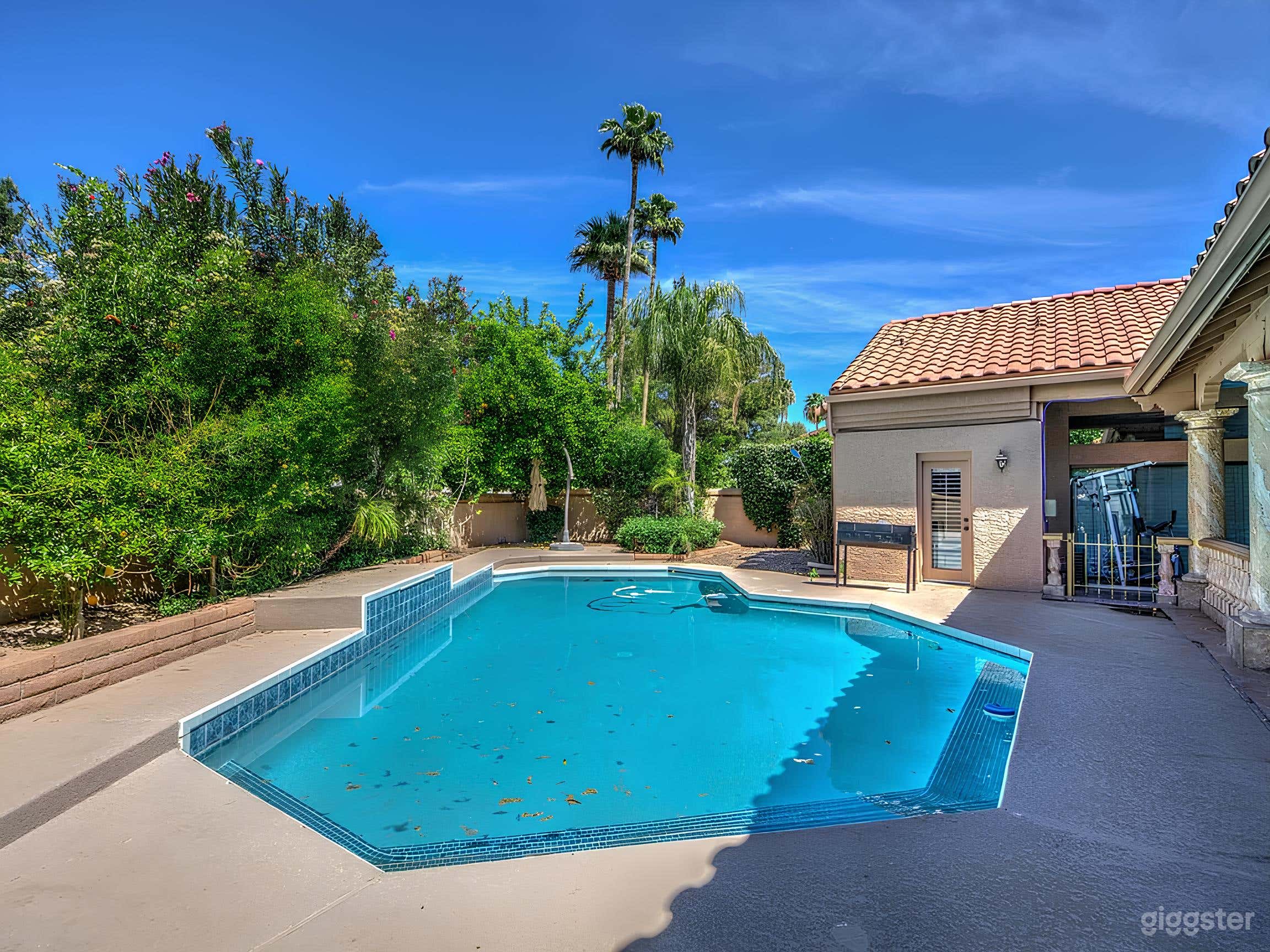 Picturesque Pool with Waterfall Photo 1