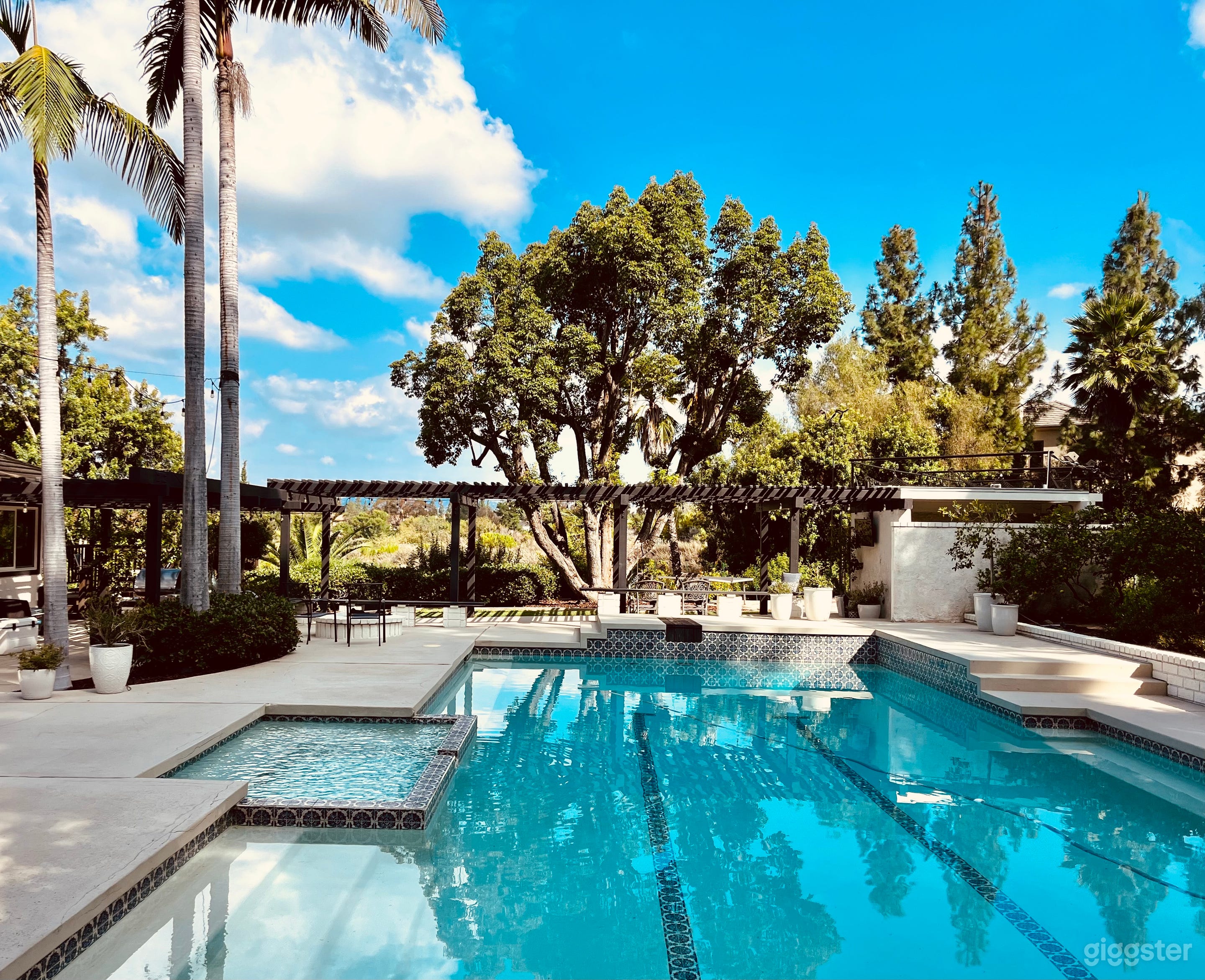 Old school ranch style backyard.