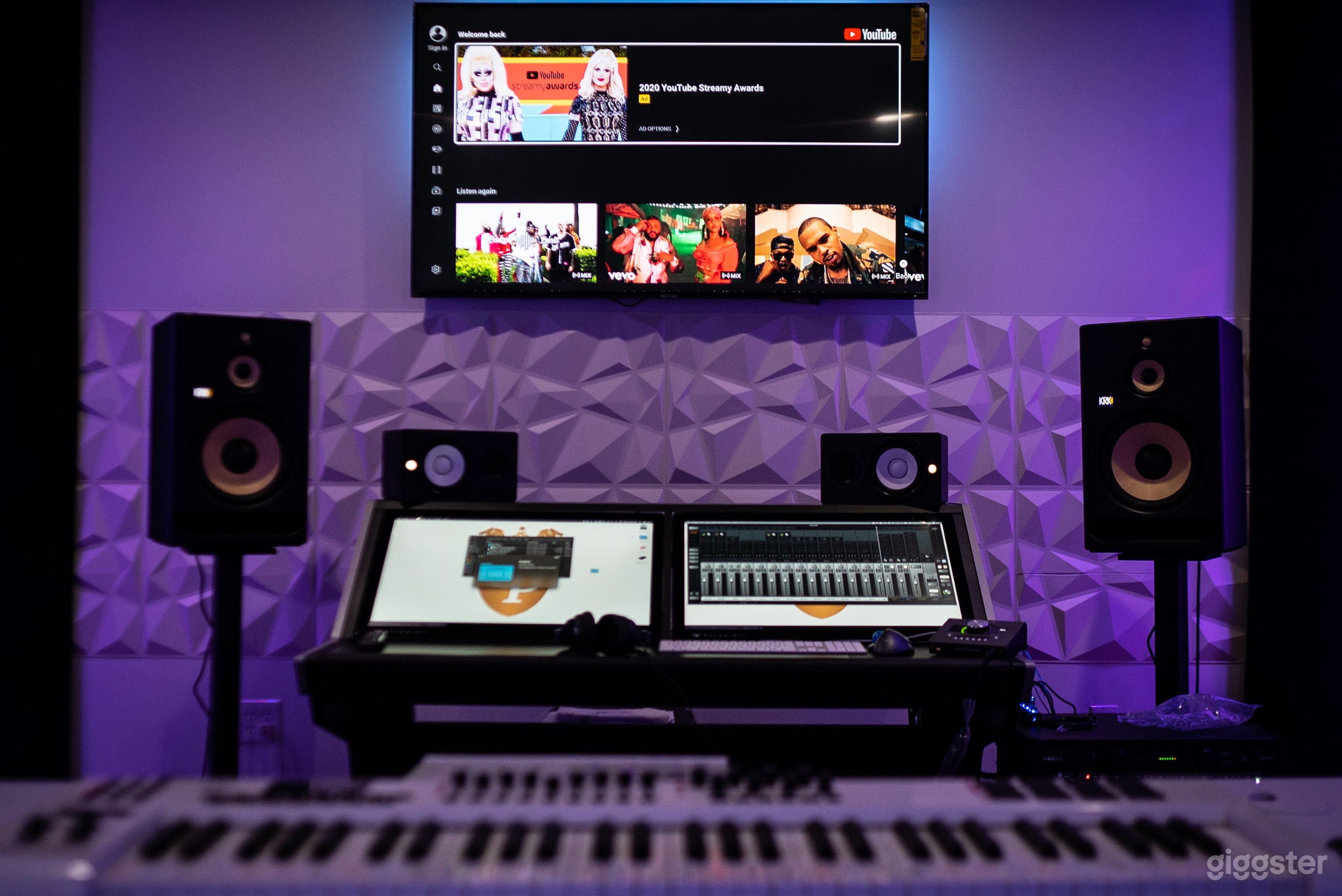 Main recording studio