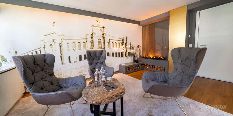  Premium Looking Kaminlounge Maximilian 
