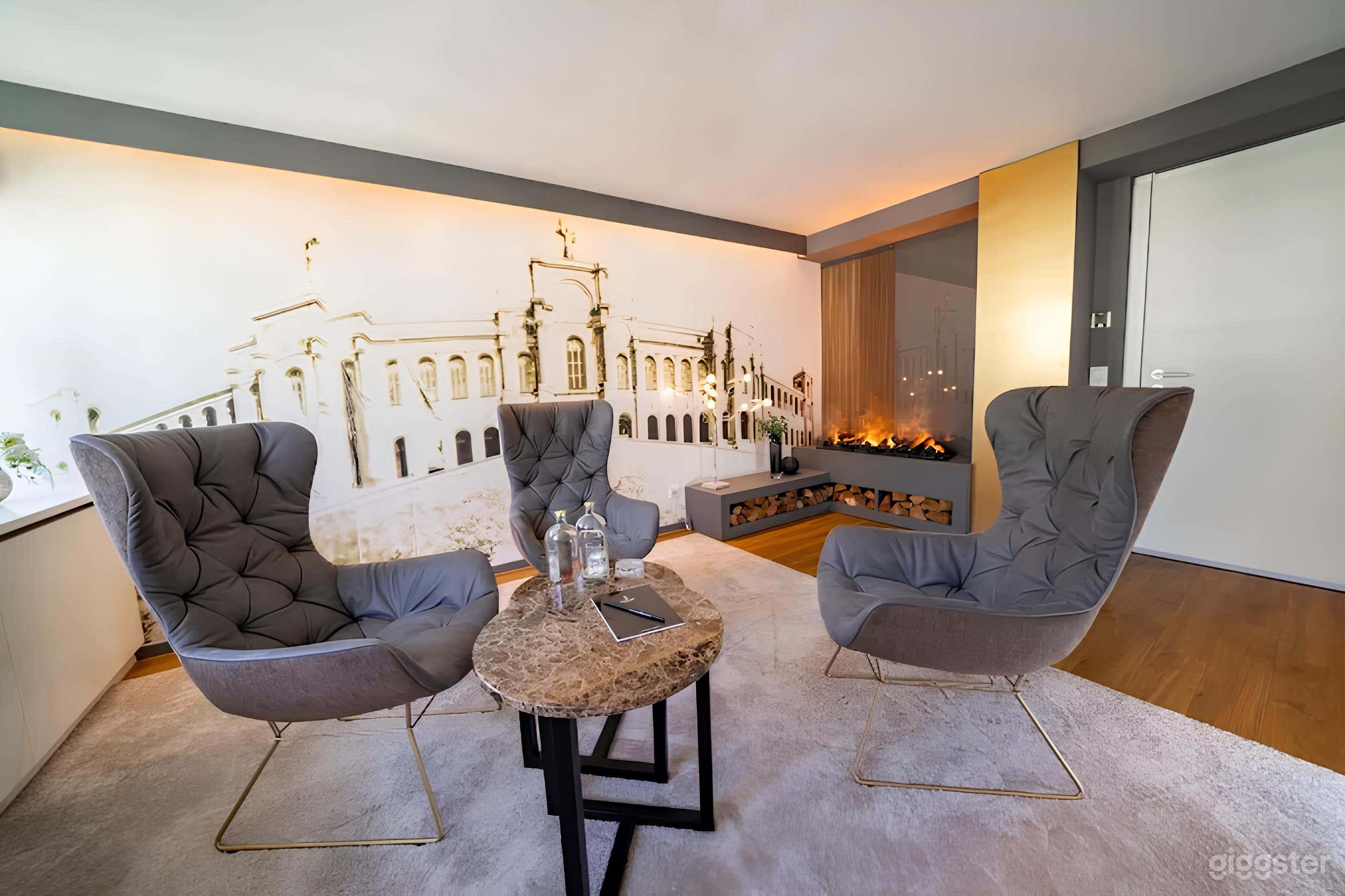 Premium Looking Kaminlounge Maximilian Foto 2
