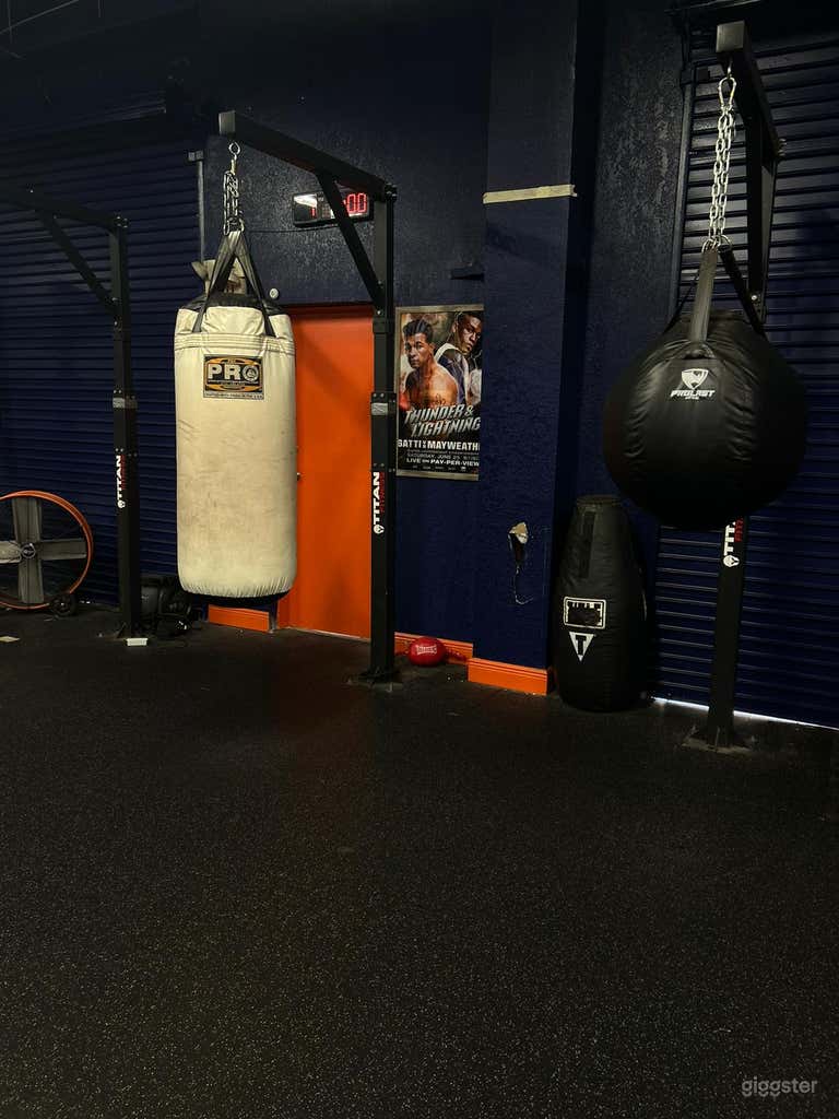  Versatile Boxing Studio for Shoots, Classes & Events 