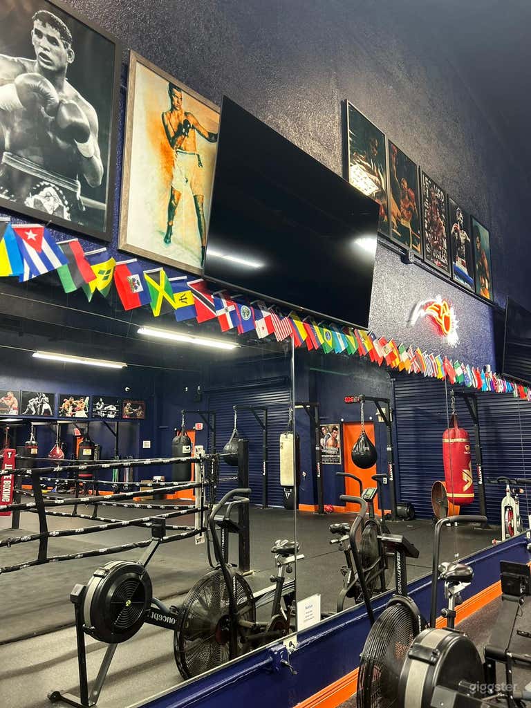  Versatile Boxing Studio for Shoots, Classes & Events 