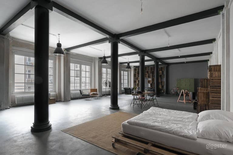  Estudio loft industrial en Colonia 