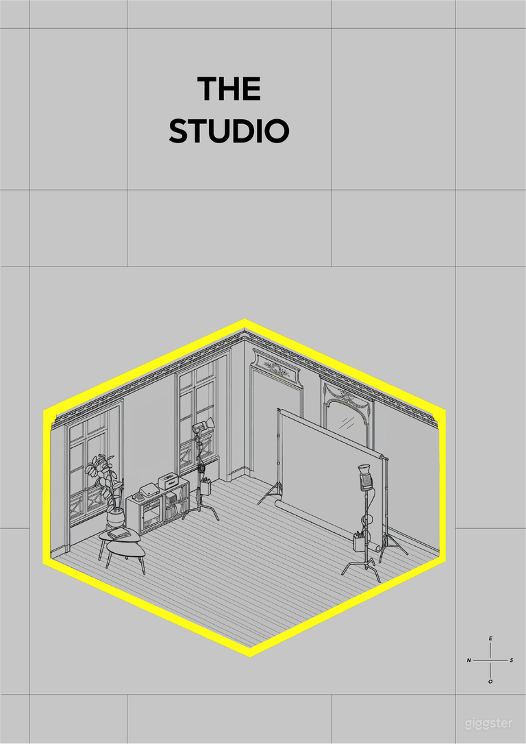  Fotostudio in Paris – Natürliches Licht, Cyclorama & Vollständige Produktion 