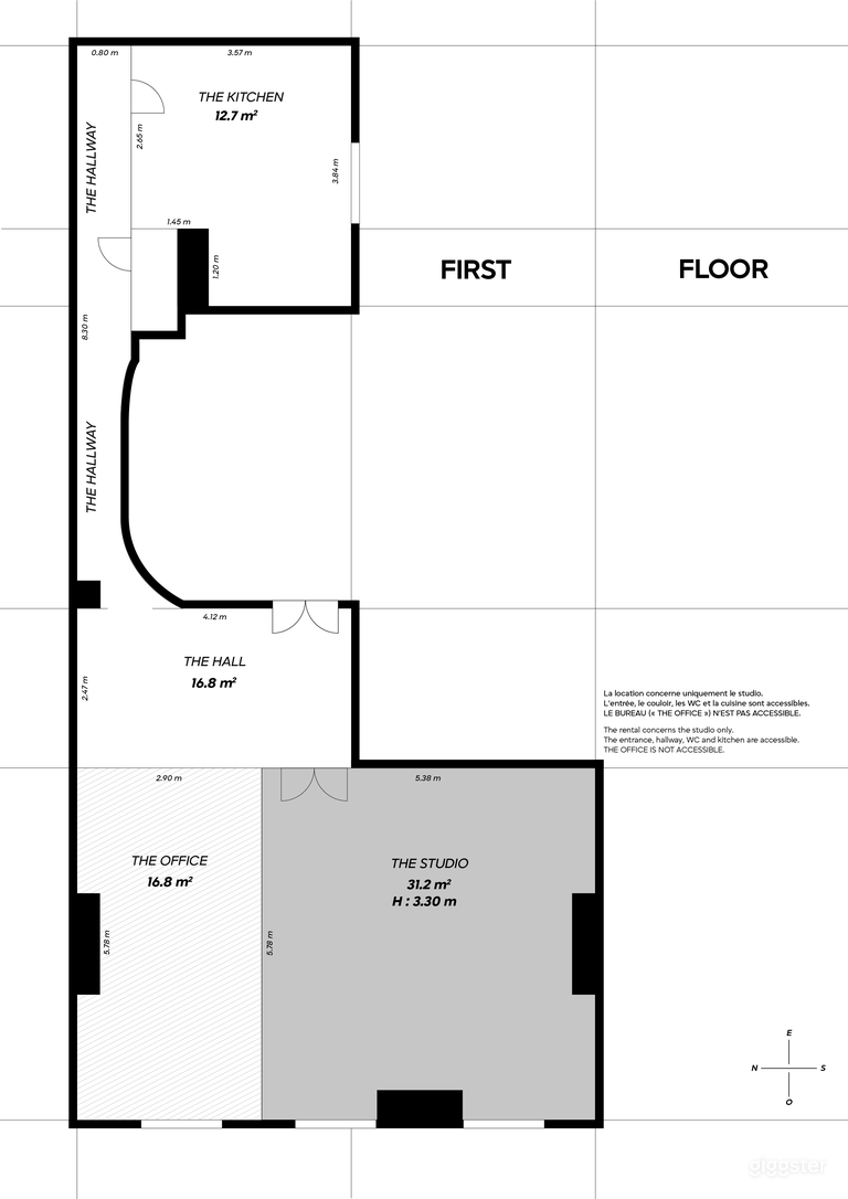  Photo Studio in Paris – Natural Light, Cyclorama & Full Prod 