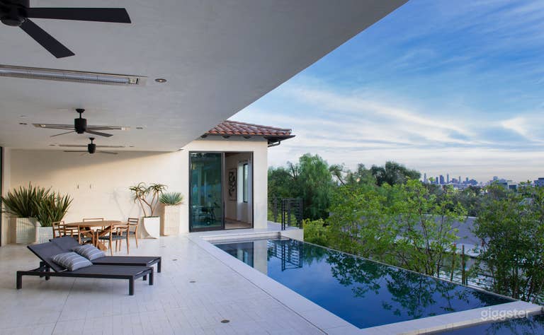  Contemporary Spanish Hollywood Estate 