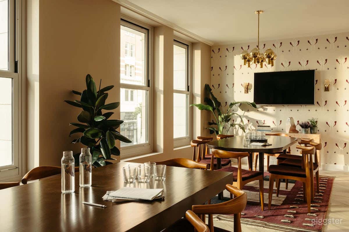 Study + Living Room can fit up to 20ppl