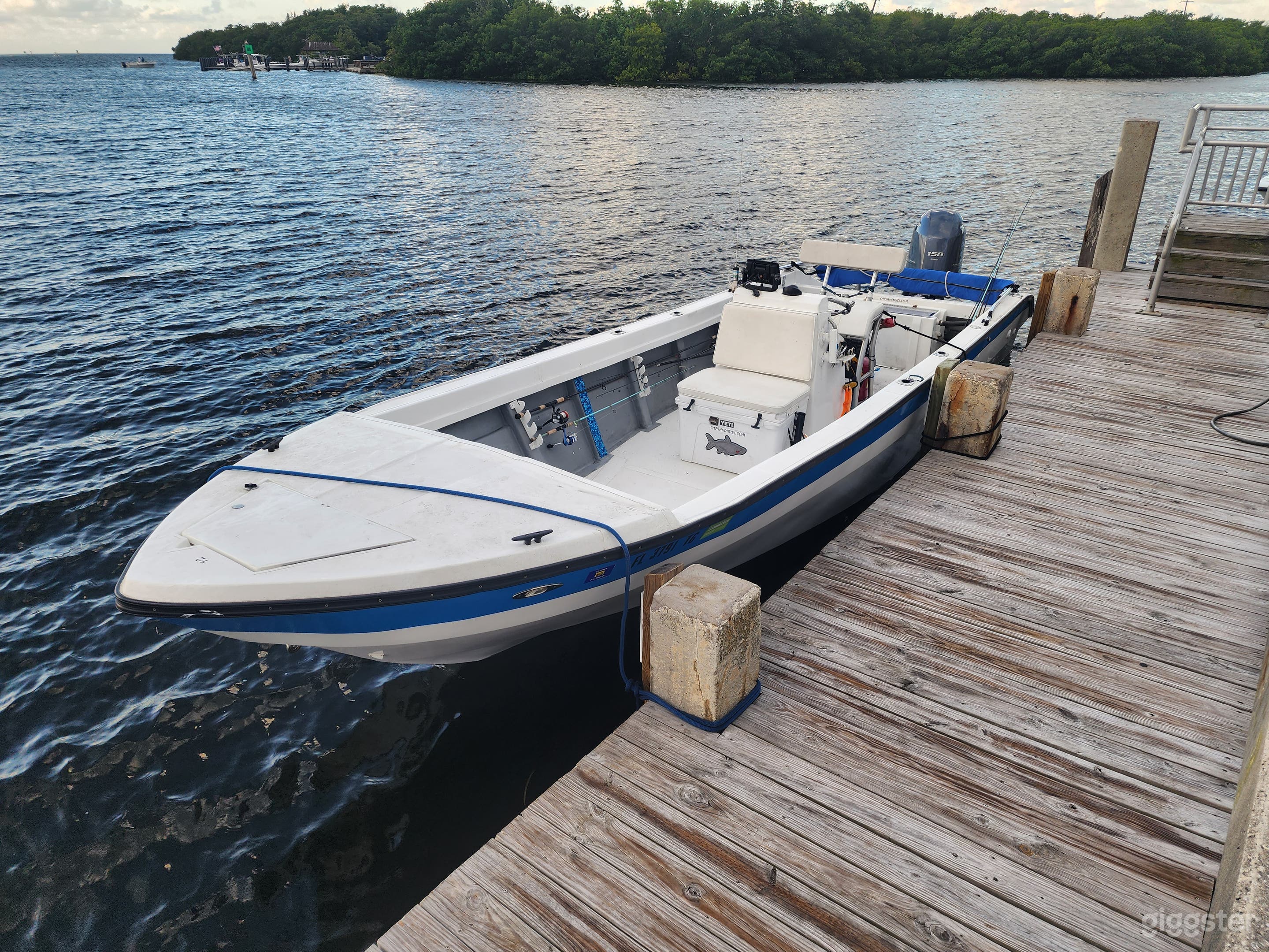 Fishing Boat in Miami Beach and Biscayne Bay Photo 1