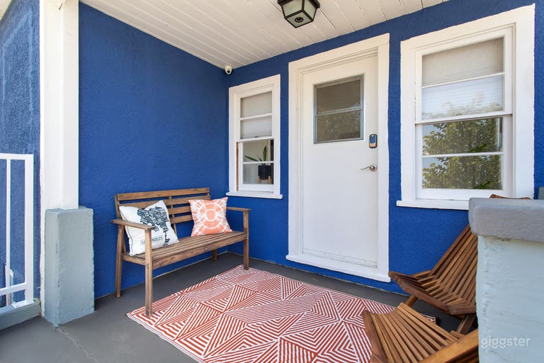  Back Patio with privacy. 