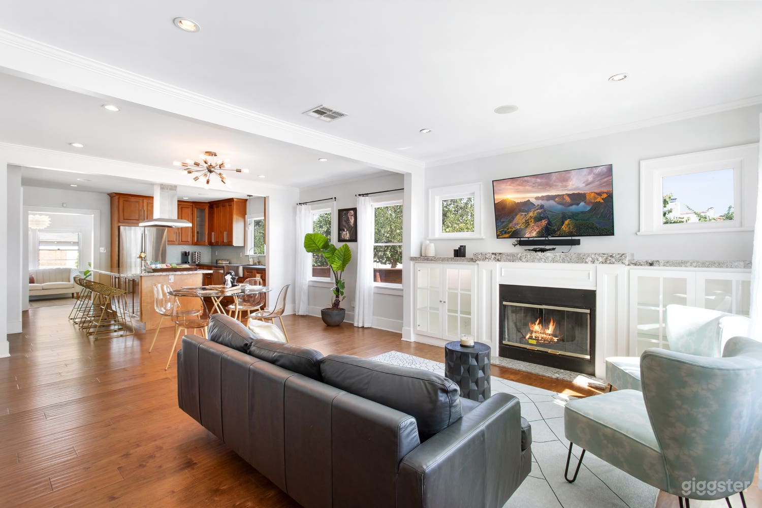 Open-Floor plan with ample natural light