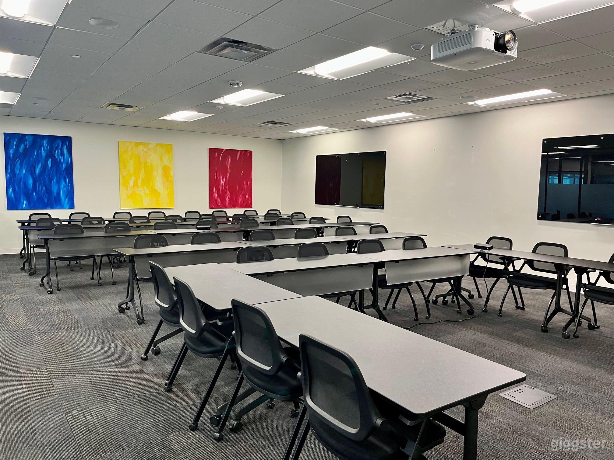 Pikes Peak Training Room Art