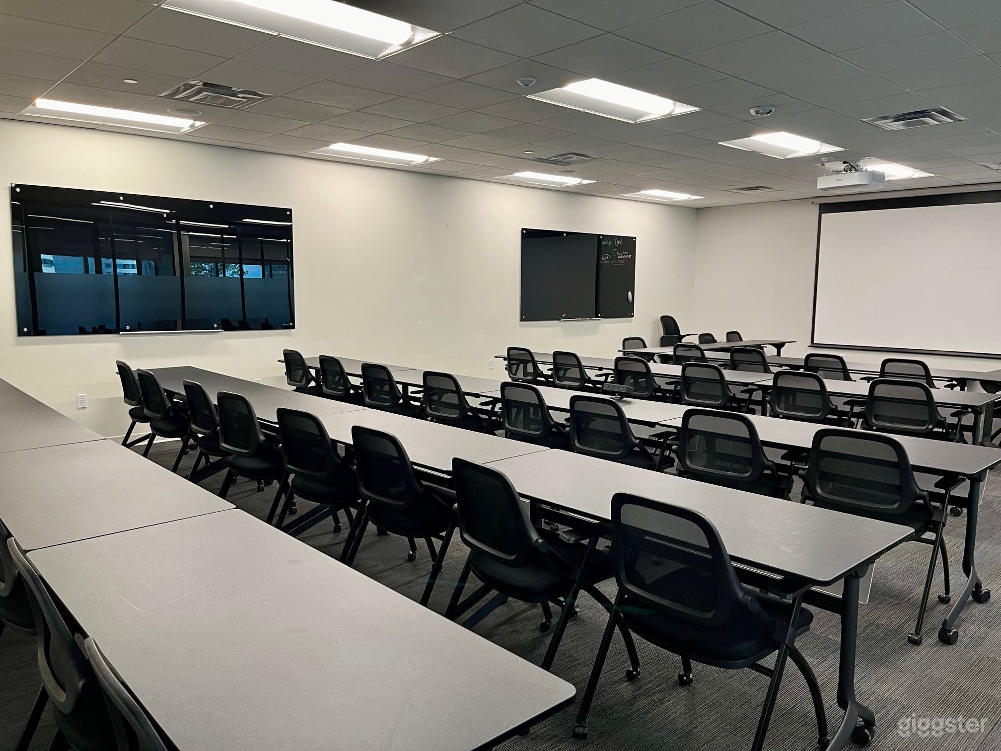 Pikes Peak Training Room Glass boards