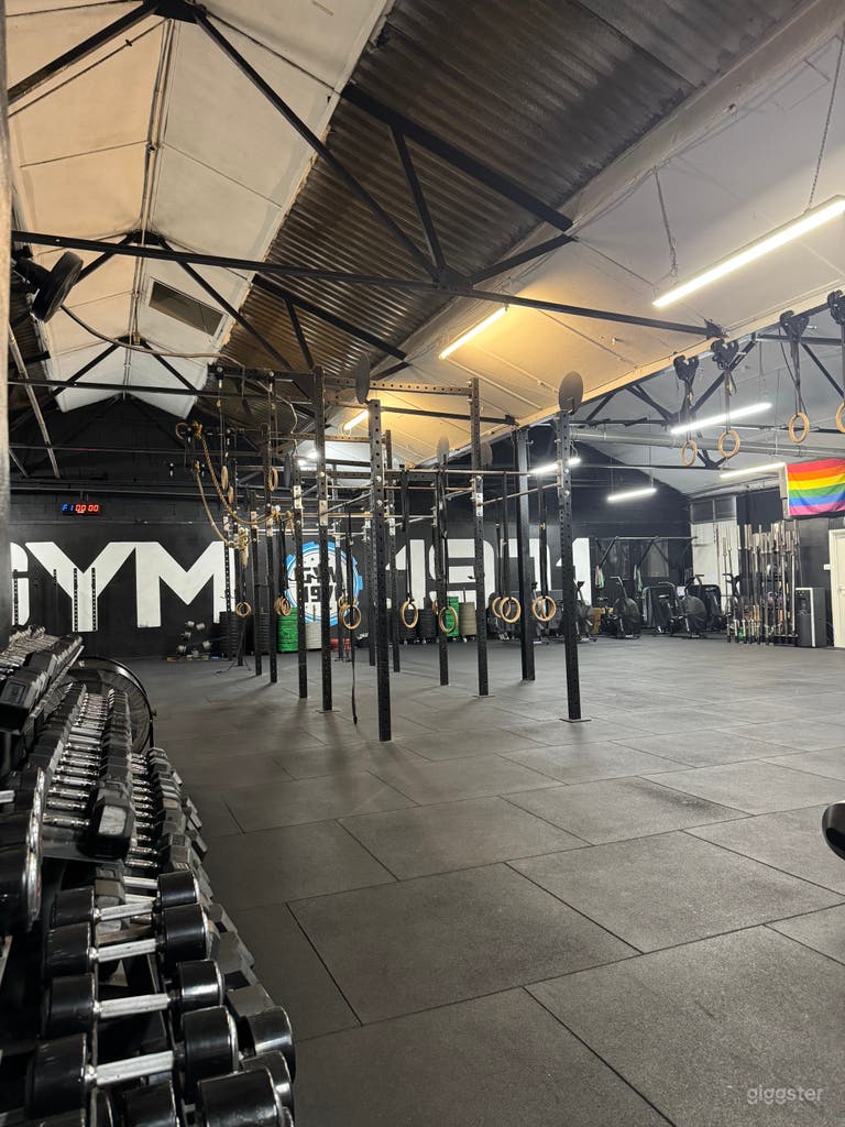  view across main rig area 