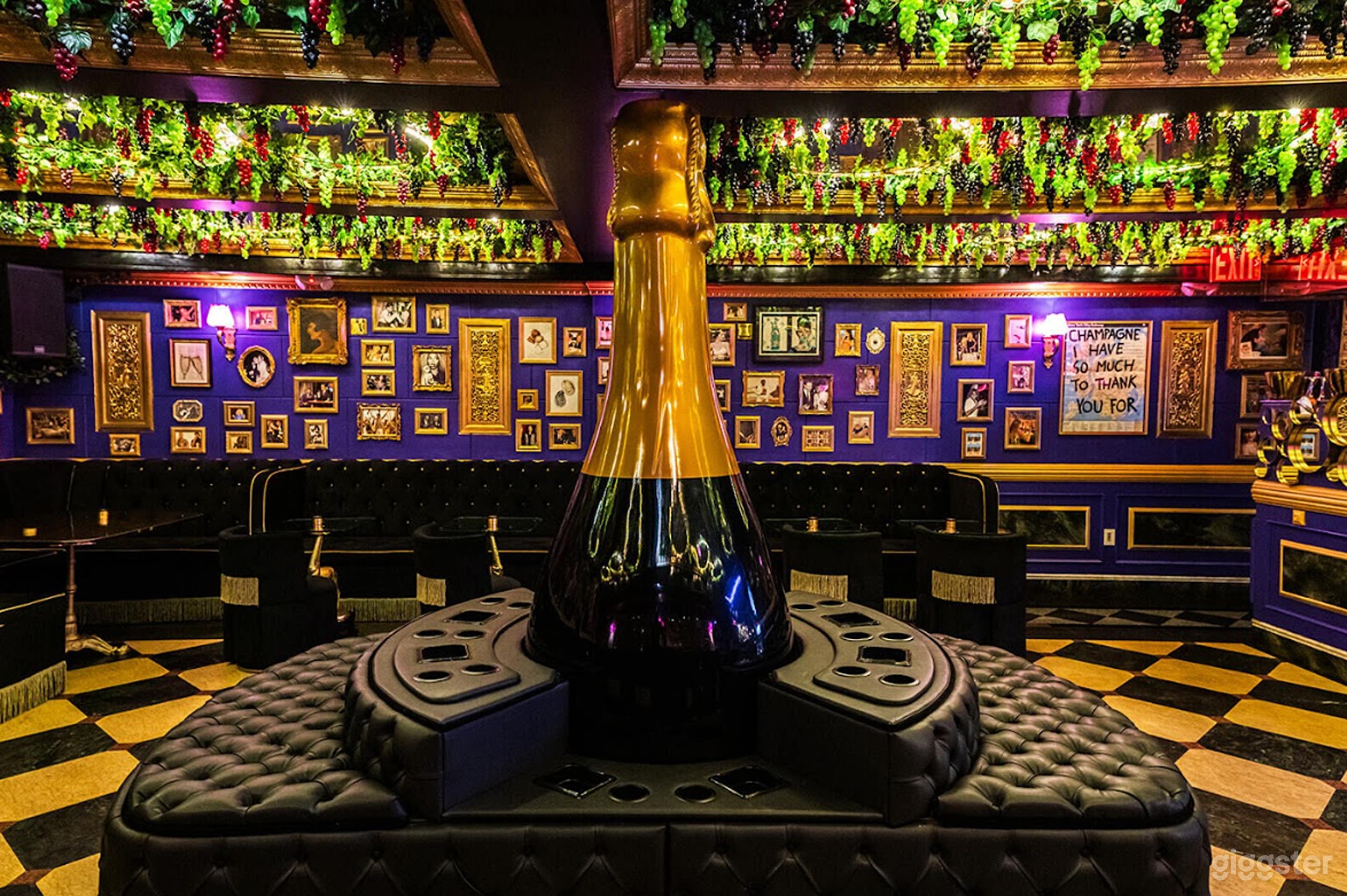 Chic Champagne Lounge – Elegant & Classy Celebration Room Photo 1