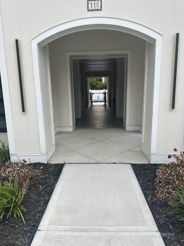 Coastal Mediterranean Modern Pool Retreat Photo 3