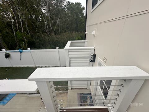 Coastal Mediterranean Modern Pool Retreat Photo 4