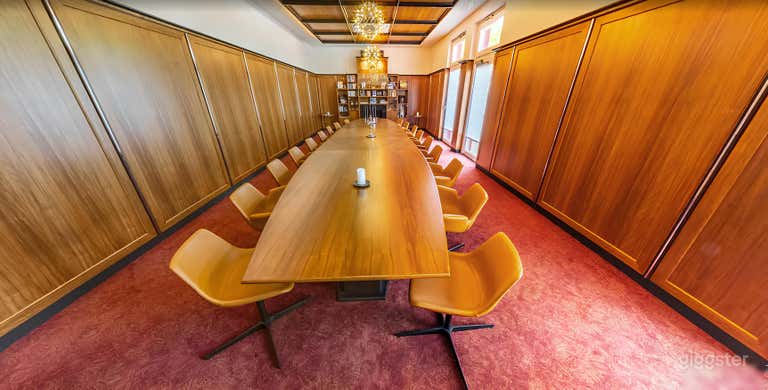  Executive Mid-Century Boardroom 
