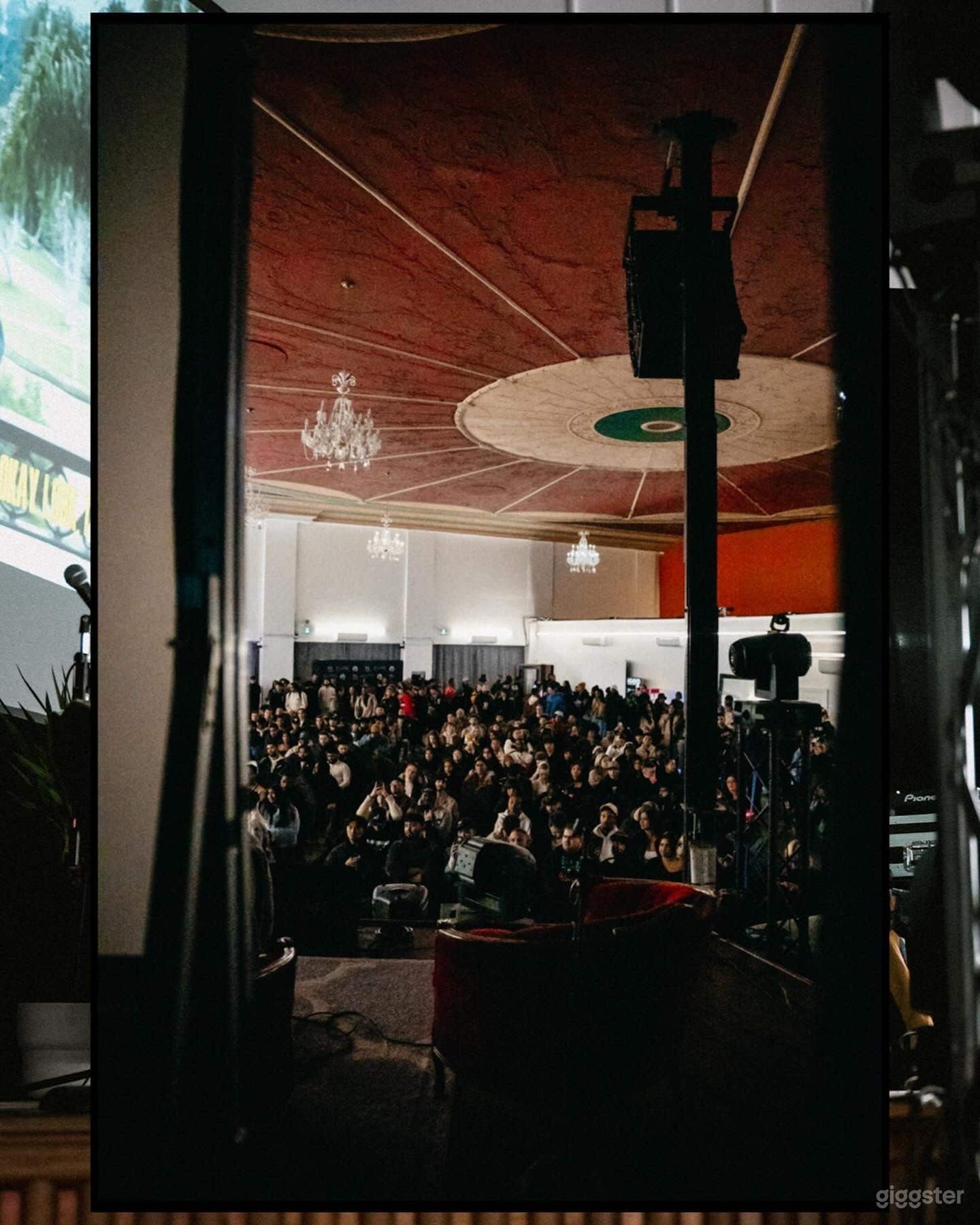 The Main Hall (Stage View)