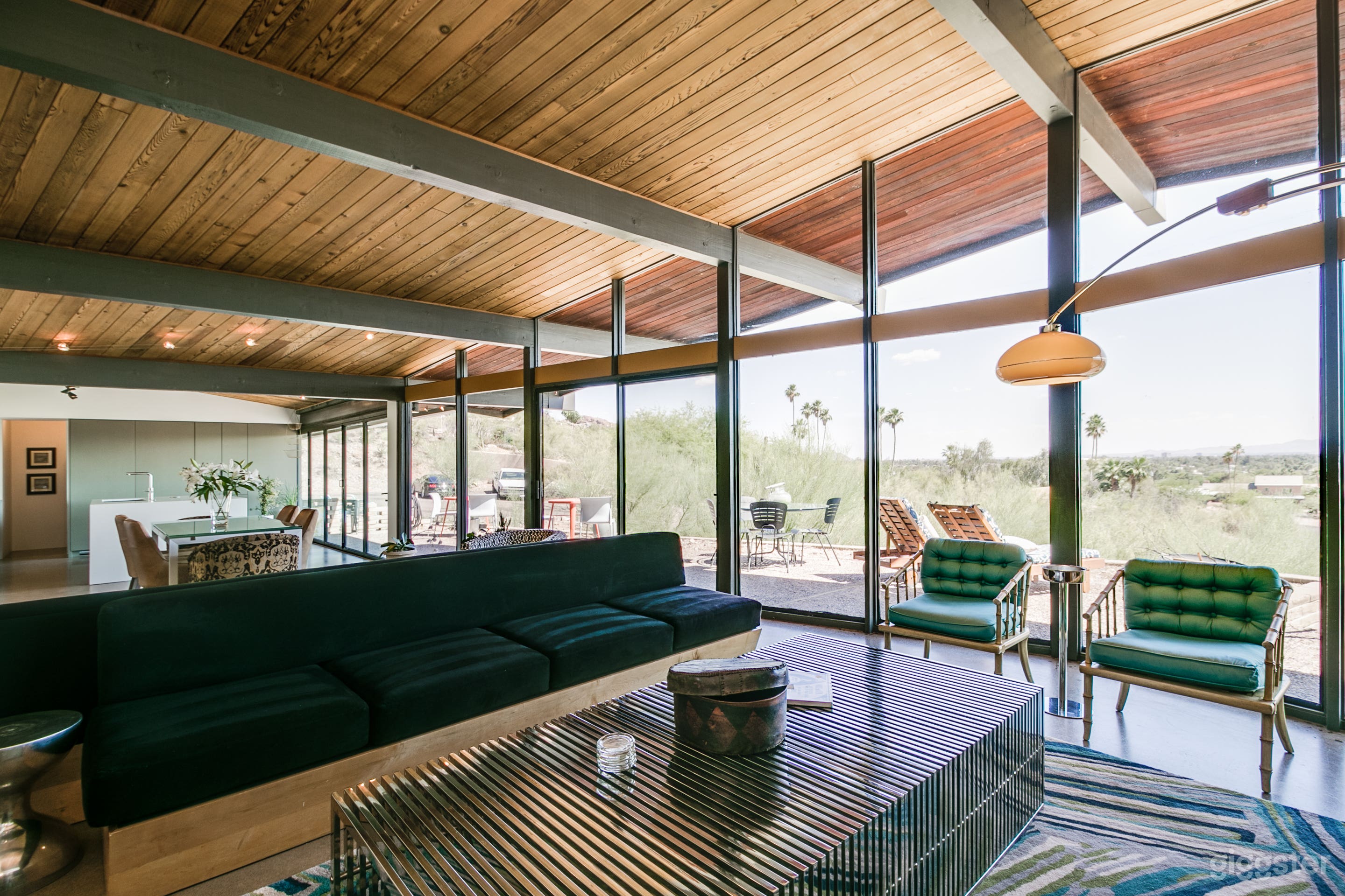 open living/dining/kitchen/bar