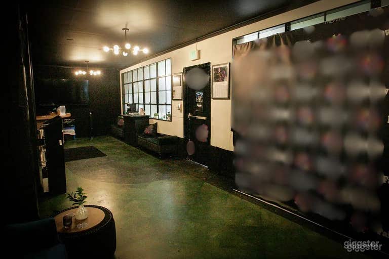  99- SEAT THEATRE W/ STAGE, KITCHEN & UPSTAIRS SPACE 