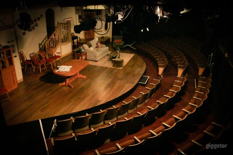  99- SEAT THEATRE W/ STAGE, KITCHEN & UPSTAIRS SPACE 