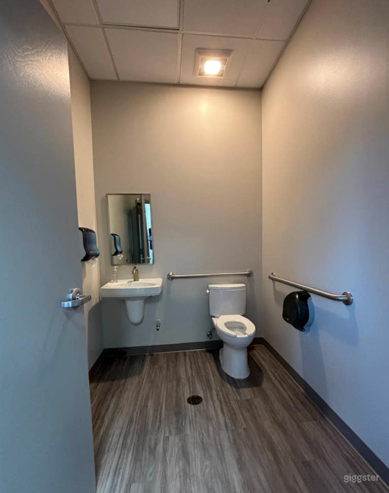  Private bathroom exclusively for the space.  
