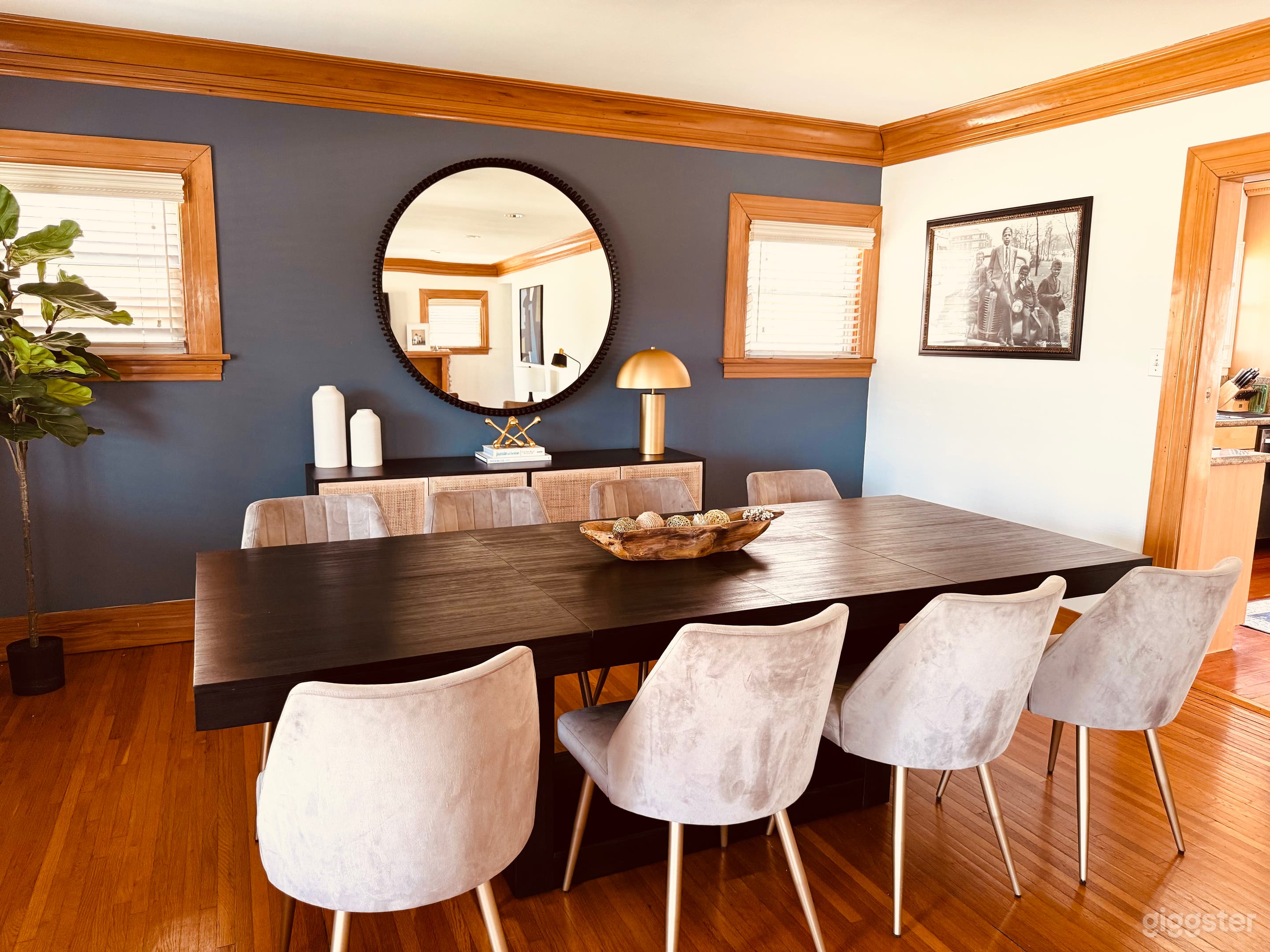 Classic Two-Story Home with Warm Wood Interiors Photo 3