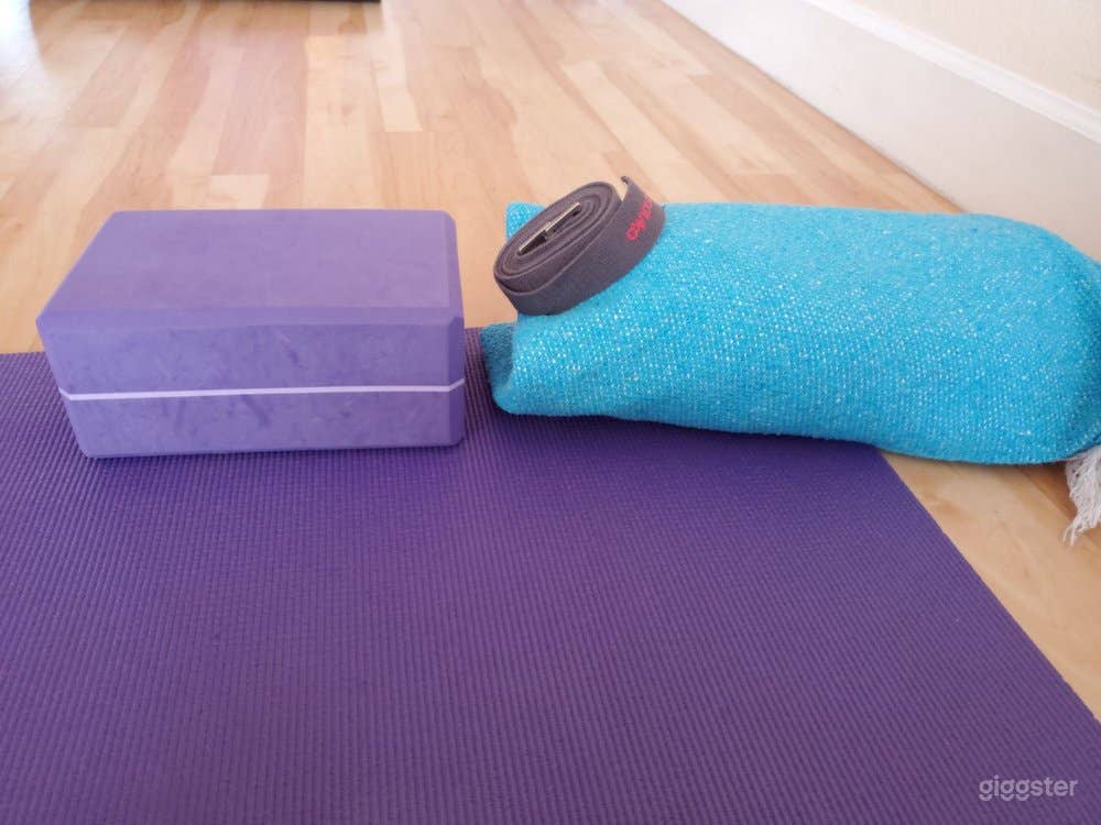 Serene, Bright, and Open, Flooded with Natural Sunlight Yoga Studio in EastSide Albuquerque Photo 4