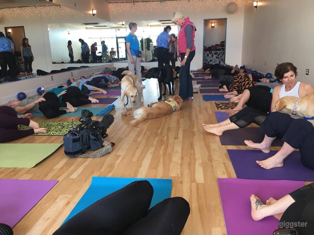 Serene, Bright, and Open, Flooded with Natural Sunlight Yoga Studio in EastSide Albuquerque Photo 1