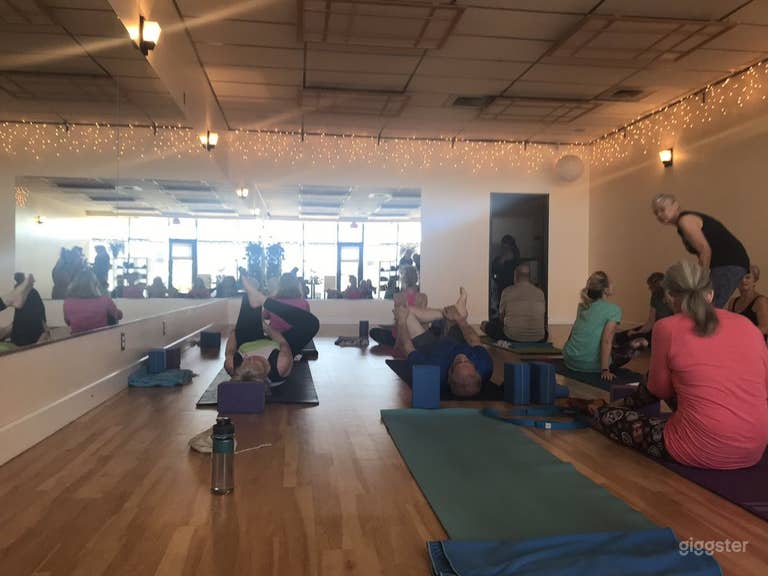  Serene, Bright, and Open, Flooded with Natural Sunlight Yoga Studio in EastSide Albuquerque 