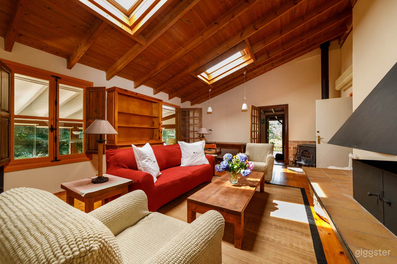 Casa de ensueño de madera de 2 pisos Foto 3