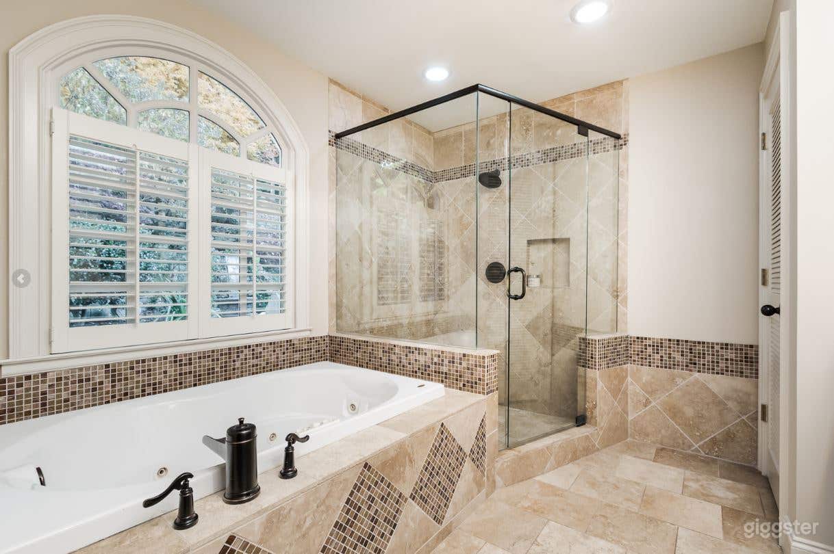 Master bathroom
