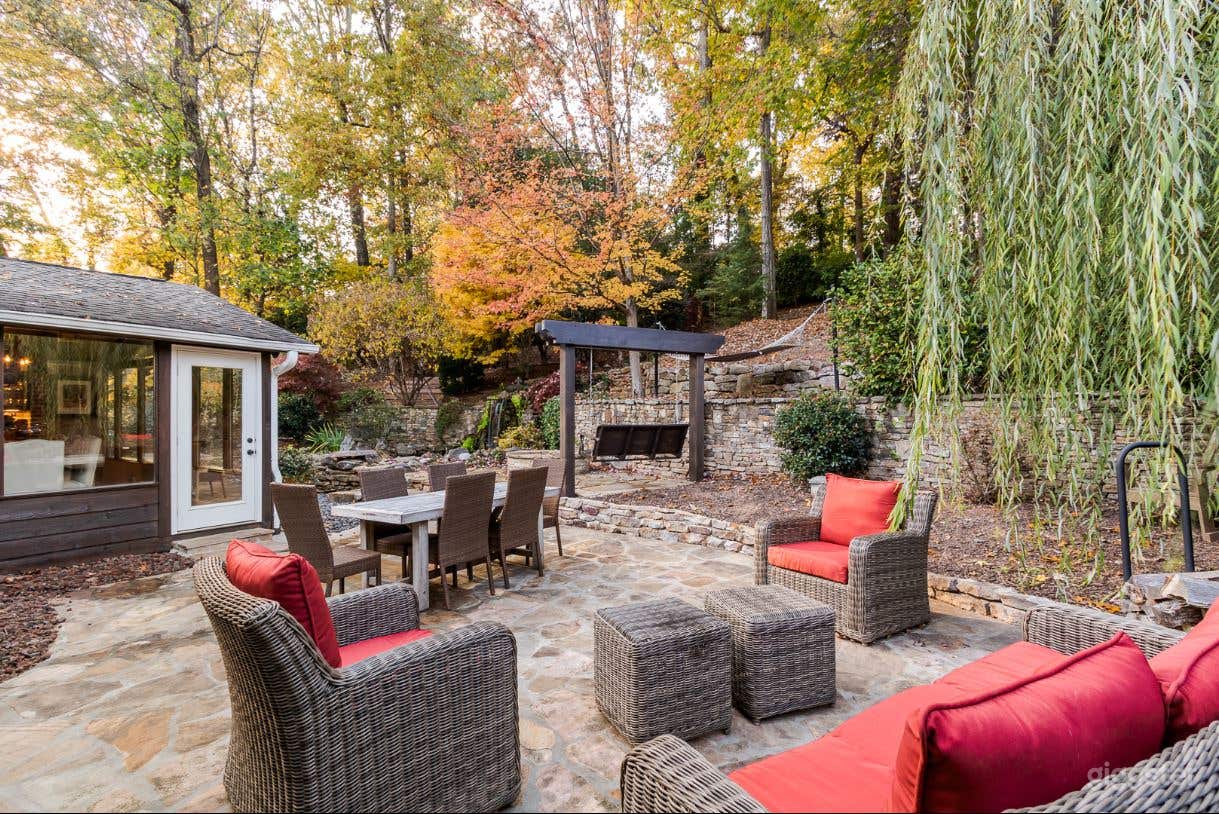 Backyard - old furnishings