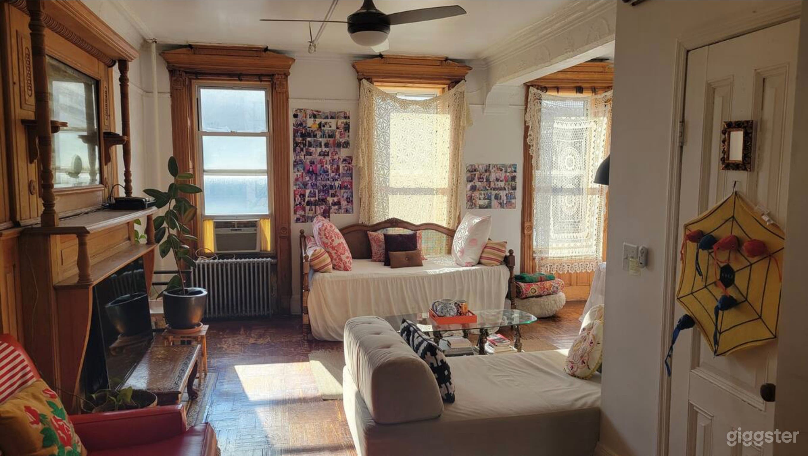 Bohemian apartment is Bedstuy Brownstone Photo 1