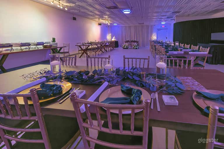  Earthy, Romantic Venue with Farmwood Tables 