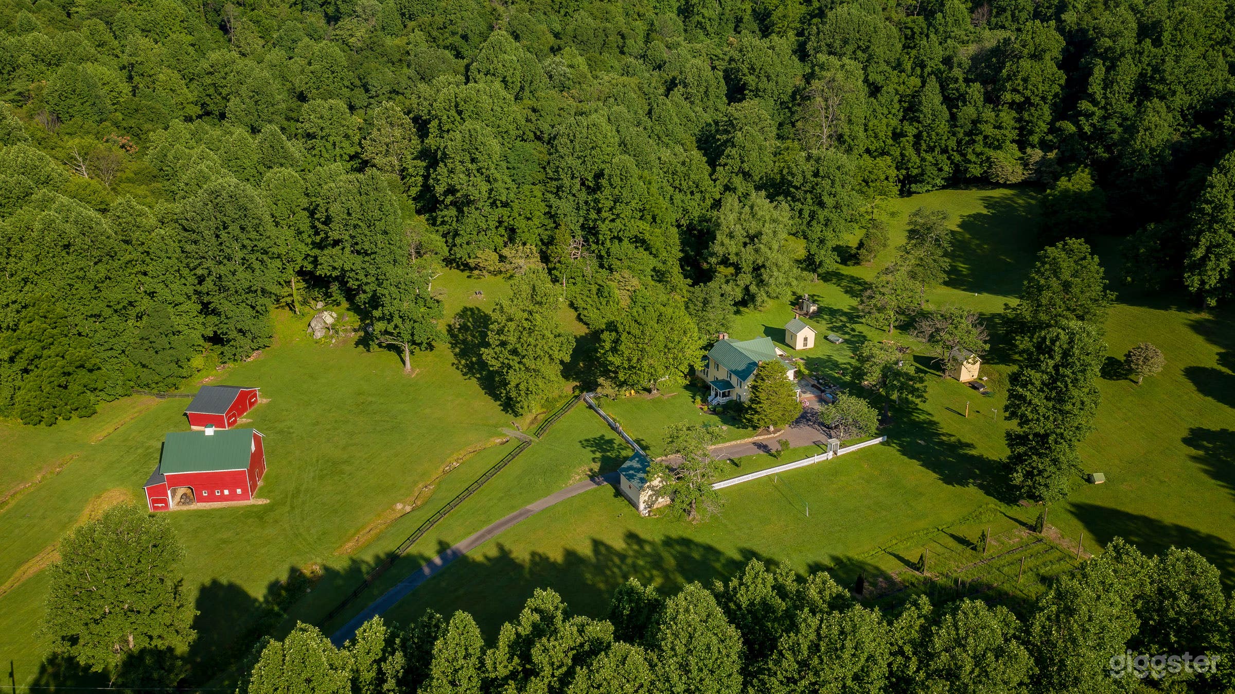 A park like setting reflecting the best of a traditional Virginia Farm.