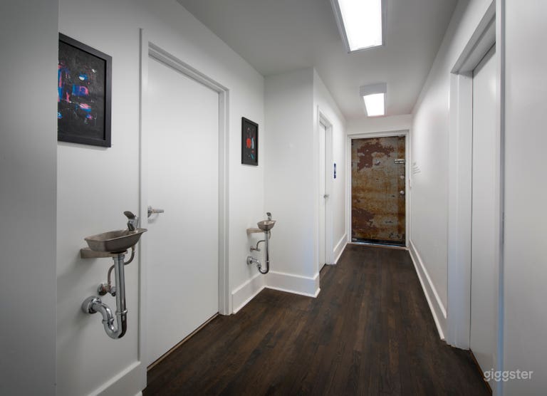  Back hallway, and rear exit. Image credit, Eric Perry. 