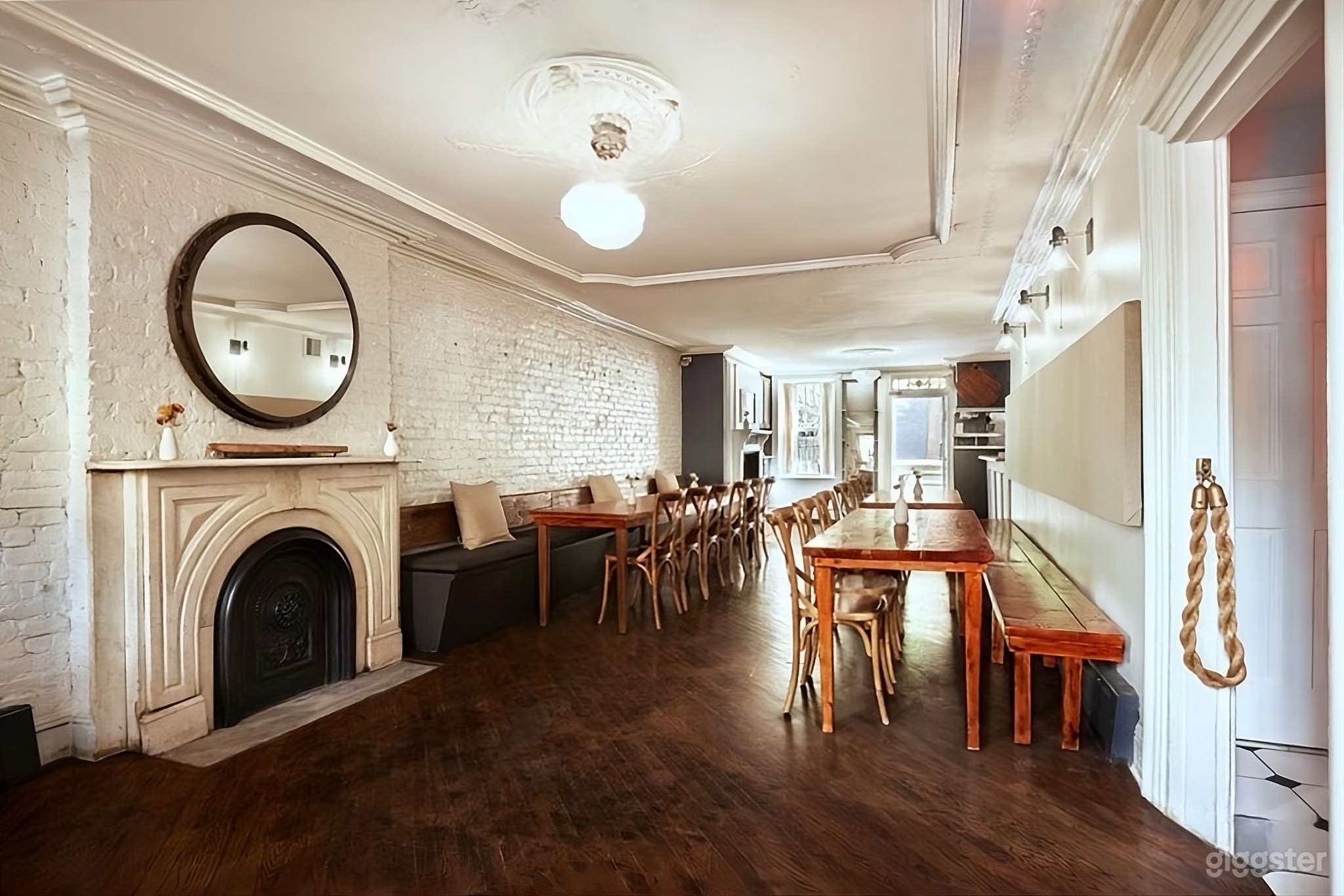 Elegant Fort Greene Brownstone: Parlor, Garden & Dining Room Photo 1