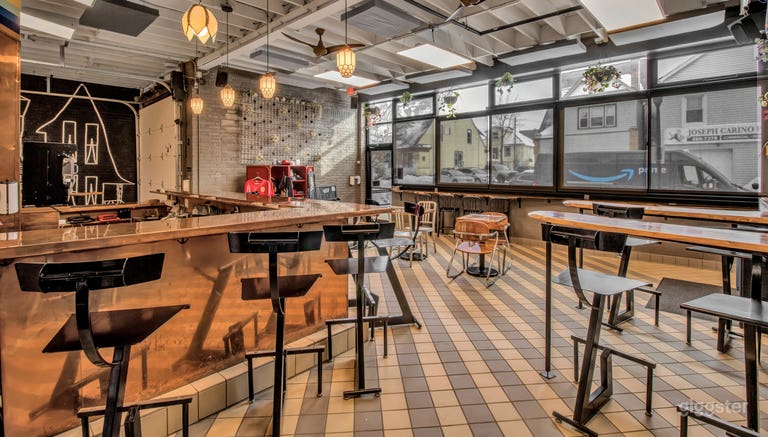  Neighborhood Brewery with Large Private Courtyard 