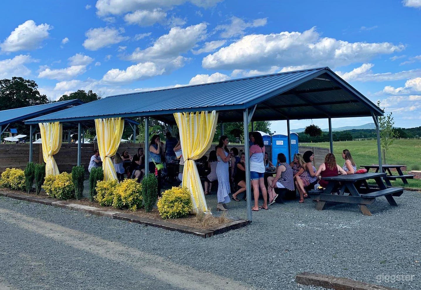 Industrial Cabanas for Events Photo 1