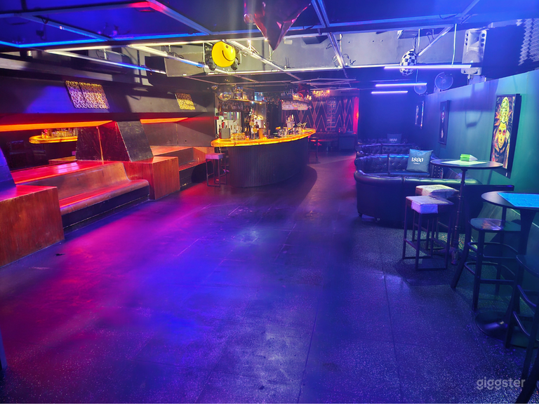  Moody Underground Bar & Nightclub with Flexible Layout 