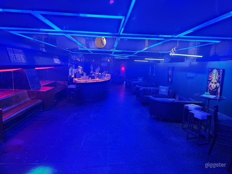  Moody Underground Bar & Nightclub with Flexible Layout 